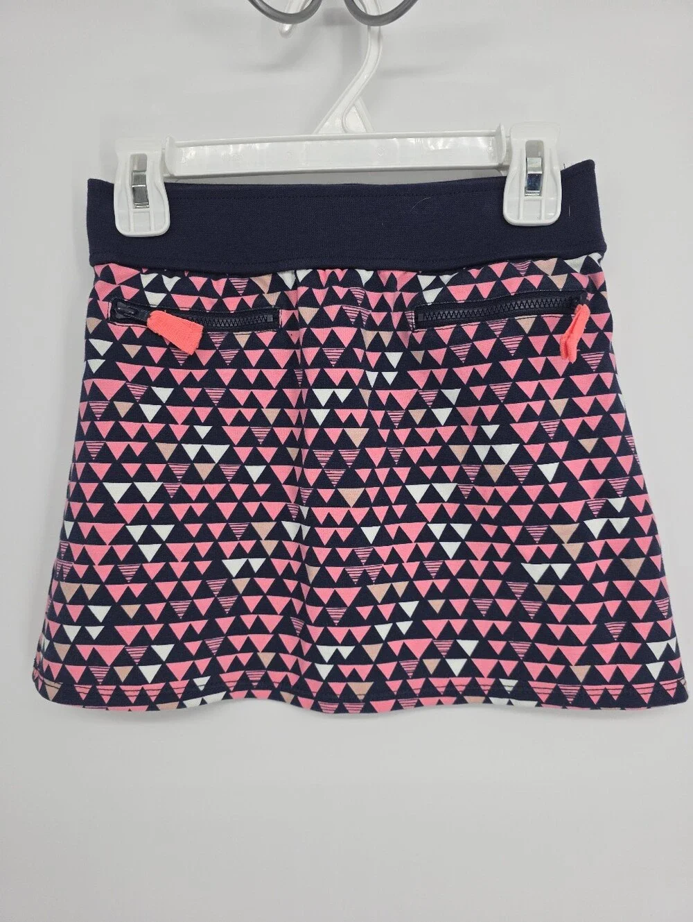 Girls Gymboree Geometric Print Skirt Size 7 Multi Color